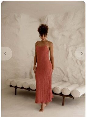 Bahhgoose Nuage dress in hibiscus size small/medium